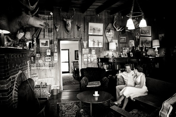 This part of the cabin was built in 1905, so you can almost smell the all those years in this photo.
