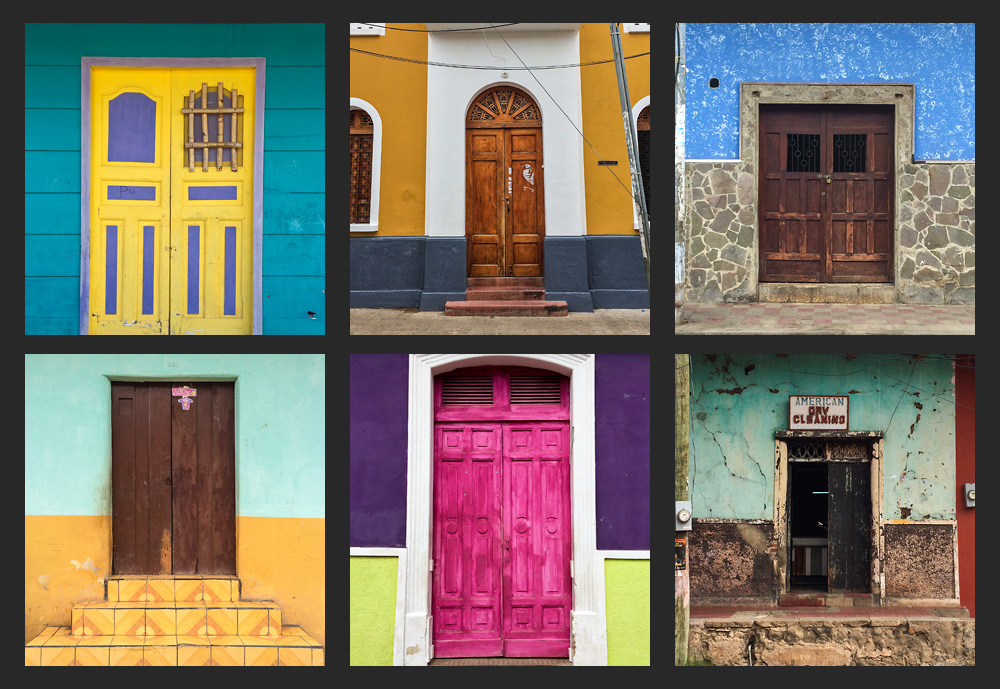 The colours of the buildings all over Nicaragua are just beautiful â€” I shot so many photos of the buildings and doorways I'll have to put together a post just on that.